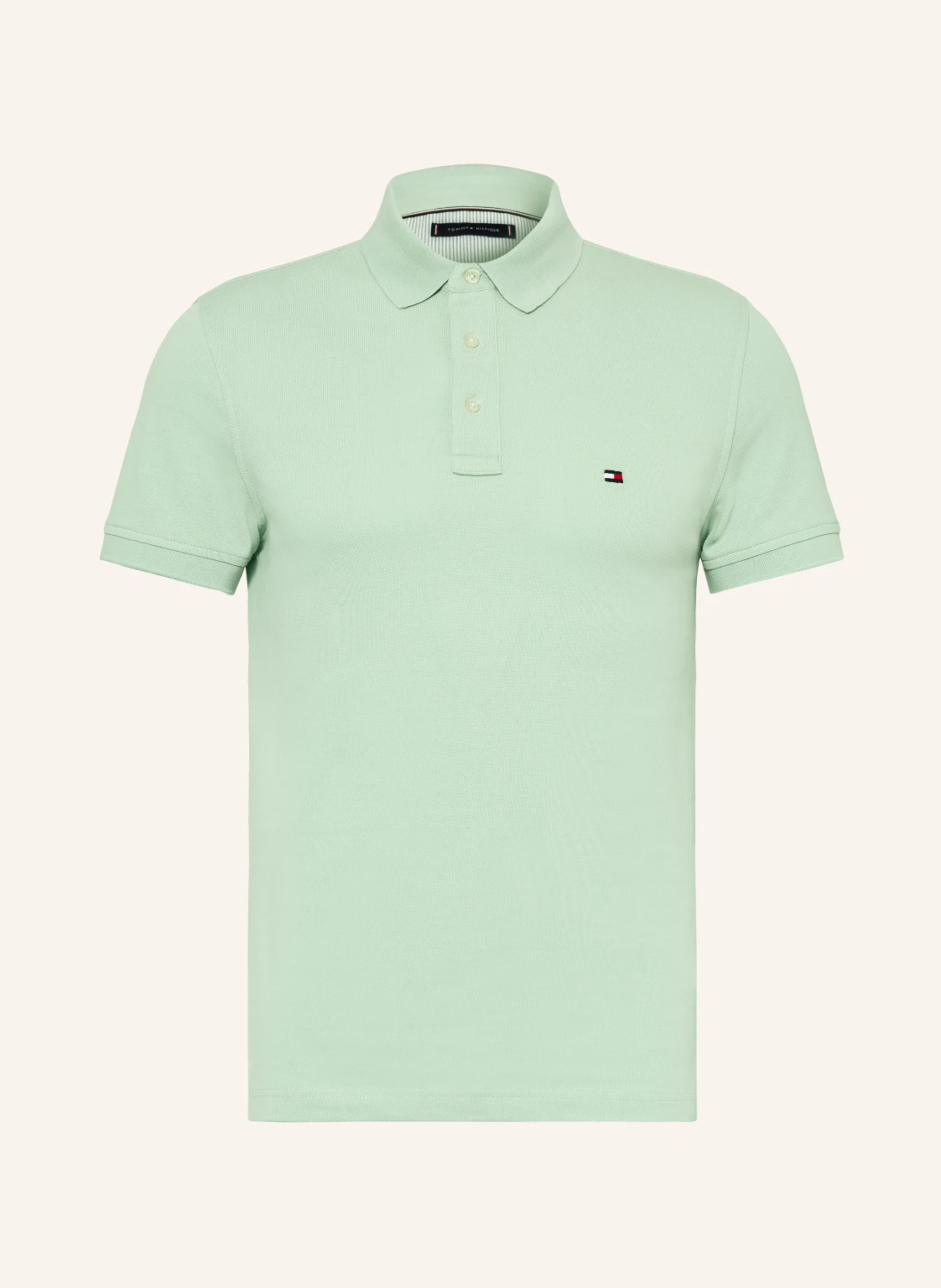 TOMMY HILFIGER Piqué-Poloshirt Slim Fit