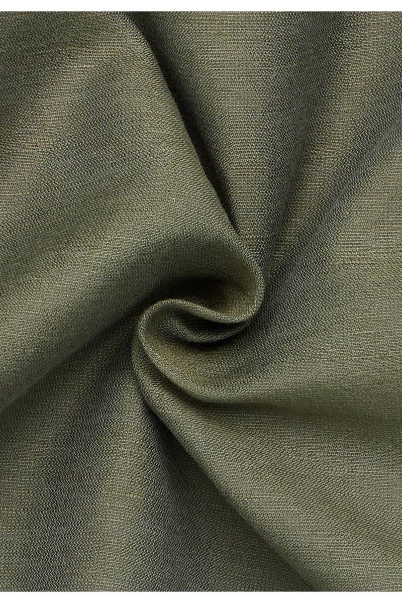 ETERNA 1863 Soft Tailoring Modern Fit Leinenhemd grün, Einfarbig