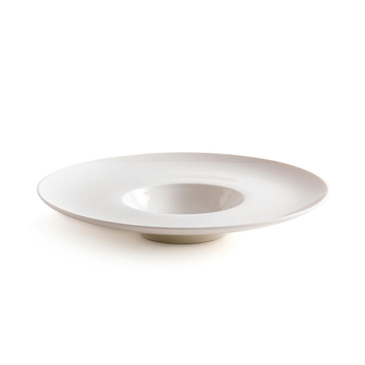 Lot de 4 assiettes à risotto porcelaine, Gabin