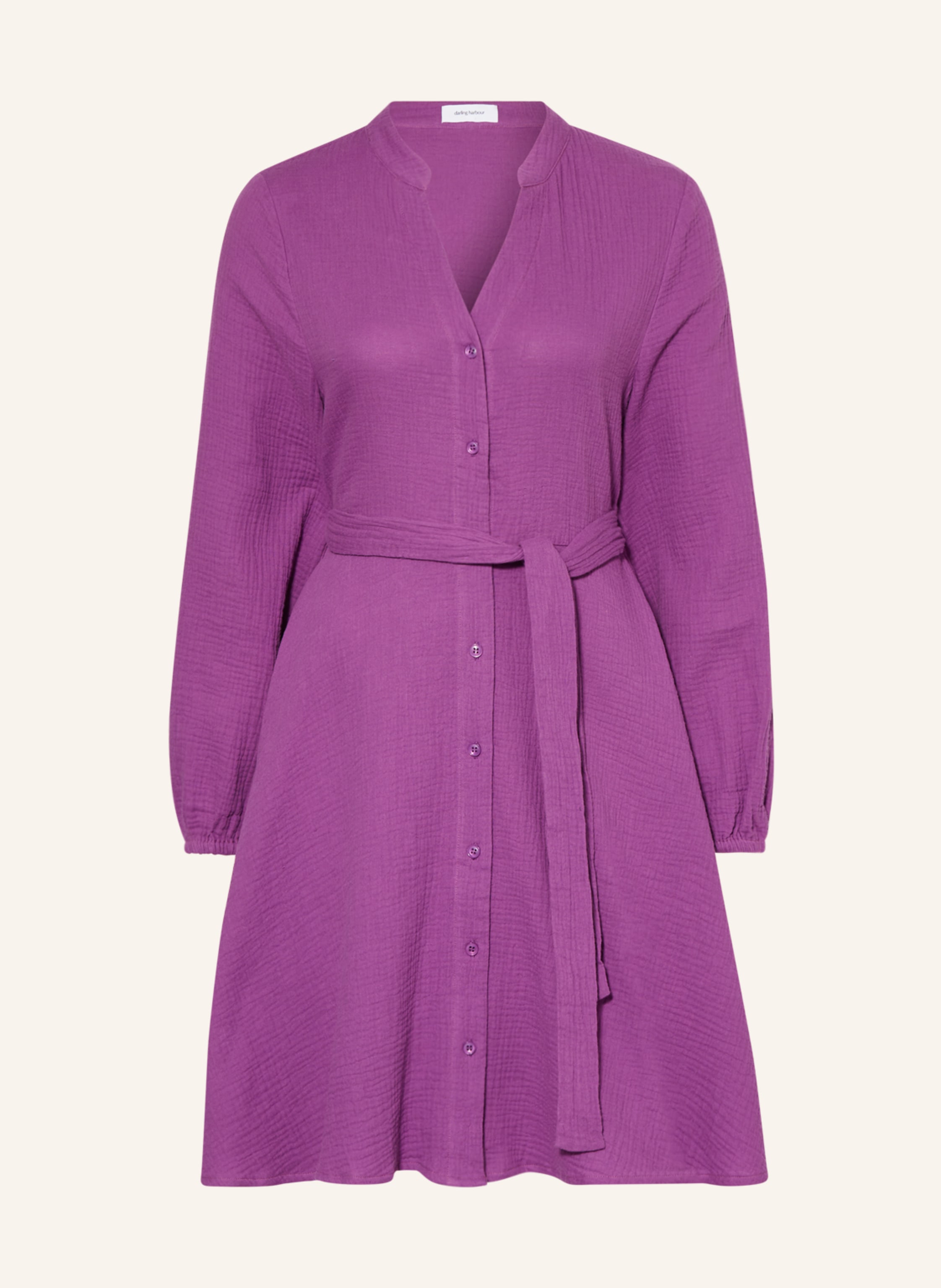 darling harbour Hemdblusenkleid aus Musselin
