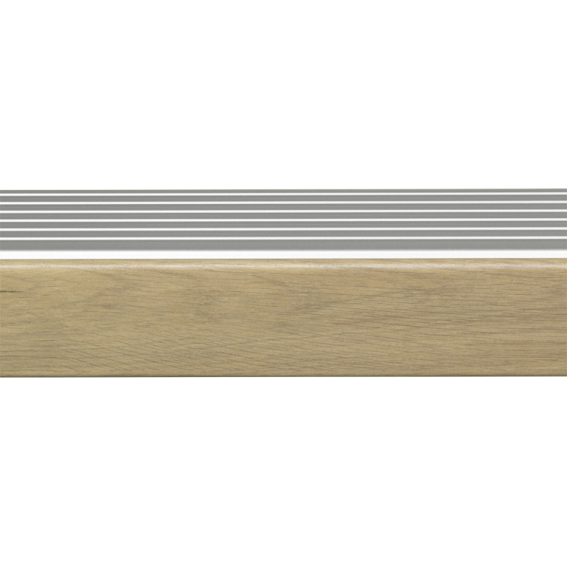 Profilé de finition pour escalier Chêne truffle 130 x 5 cm CANDO
