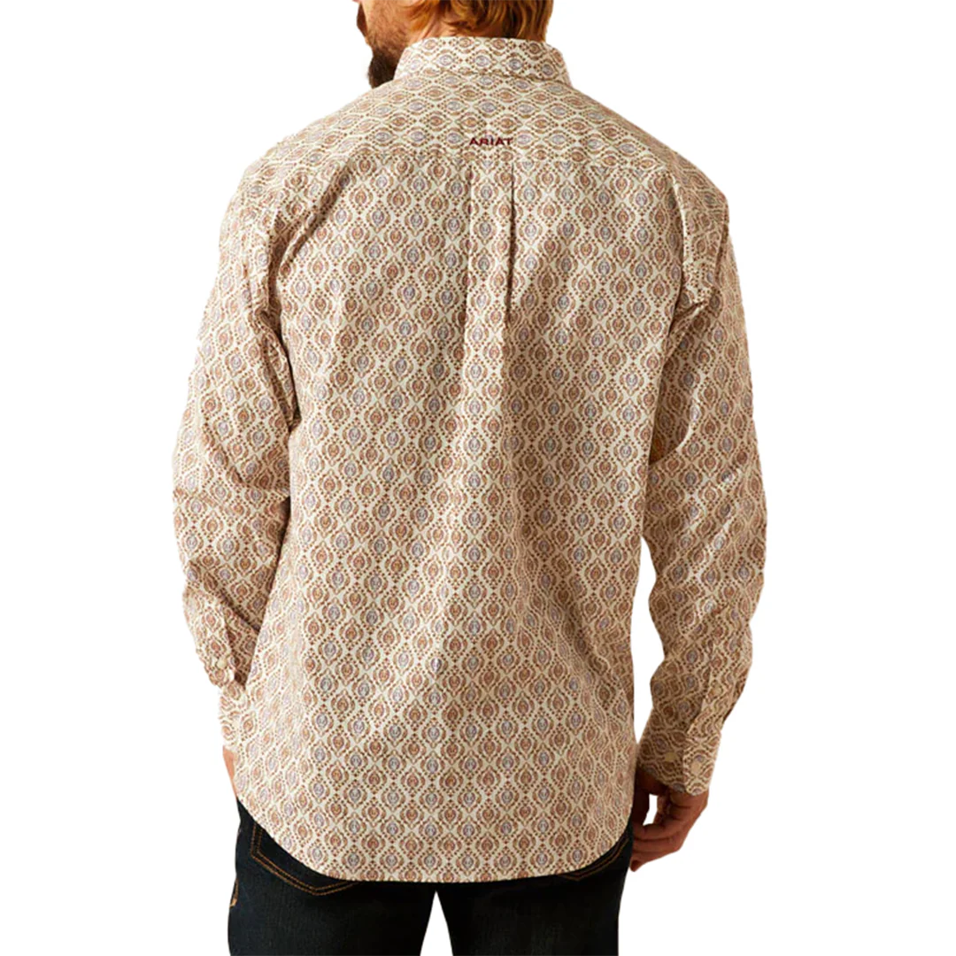 Мужская рубашка Ariat Greely Classic Fit с длинными рукавами и пуговицами
