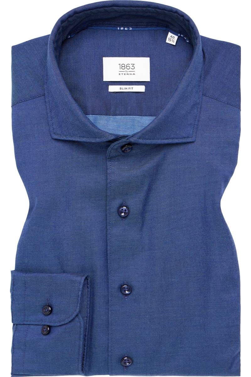 ETERNA 1863 Slim Fit Hemd mehrfarbig, Einfarbig
