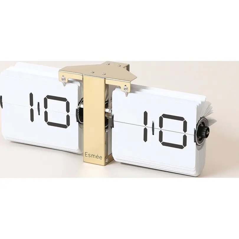 Wanduhr Flip Clock