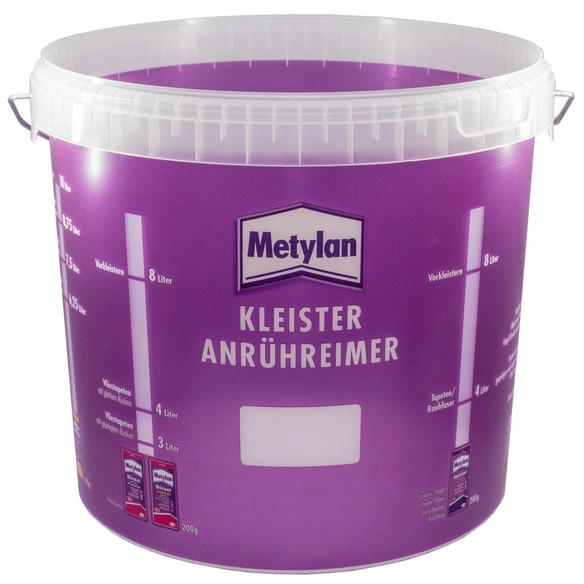 Tapeziereimer transparent, 10 l