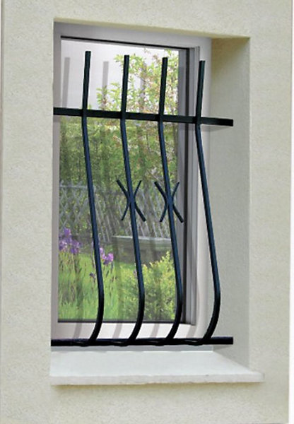 Grille de Defense Udine pour Fenetre H 125 cm x L 120 cm (côte tableau)
