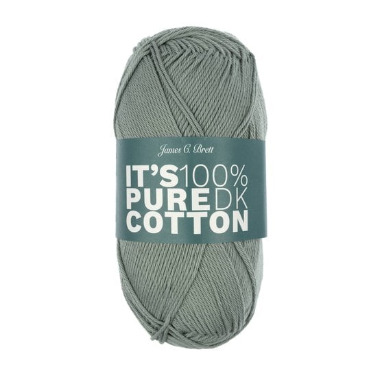 James C Brett Sage It’s Pure Cotton Yarn 100g