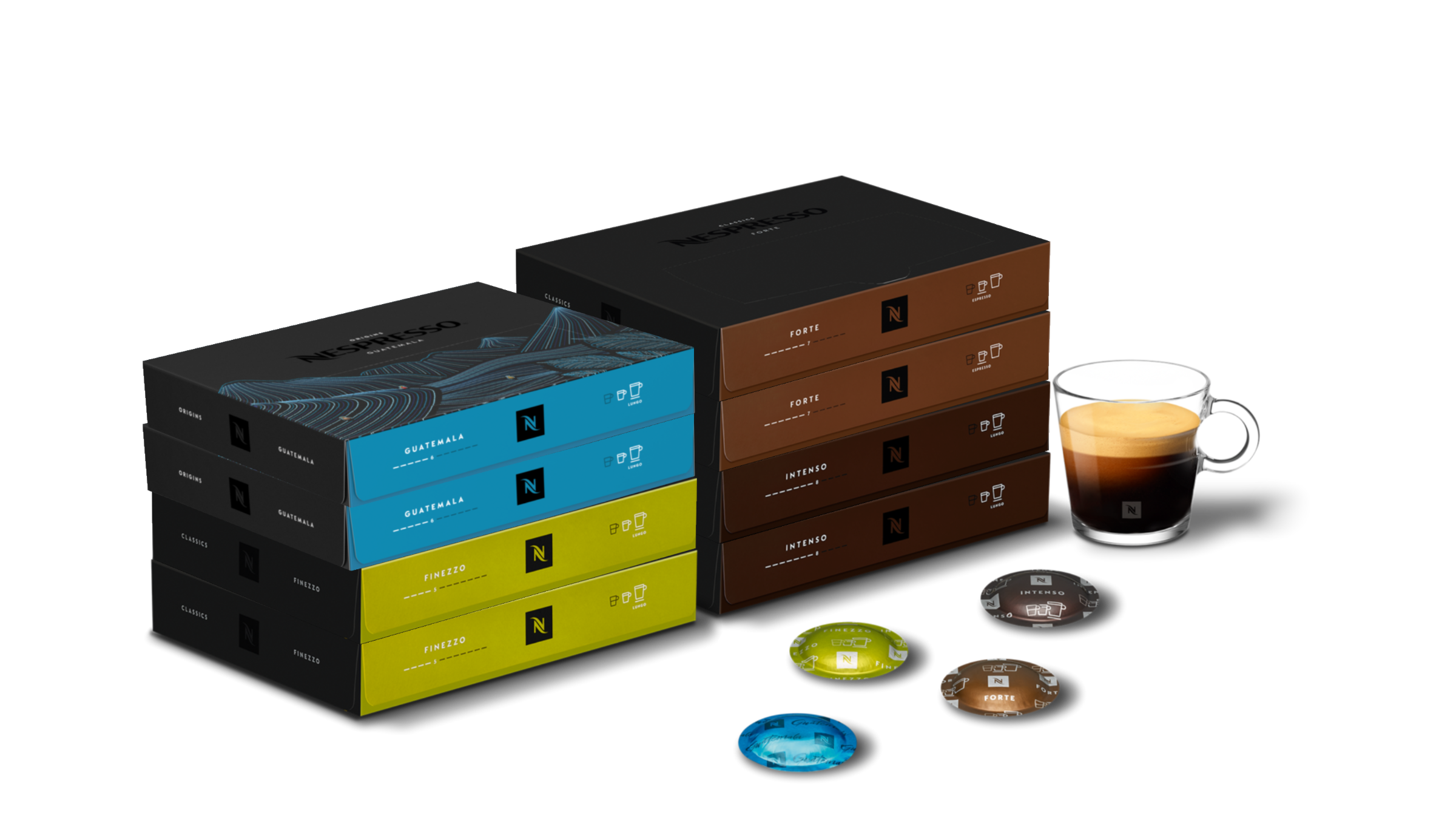 Classics Bundle - 400 Capsules - Nespresso Professional