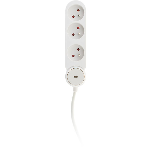 Multiprise Iota 3x16A   interrupteur Zenitech