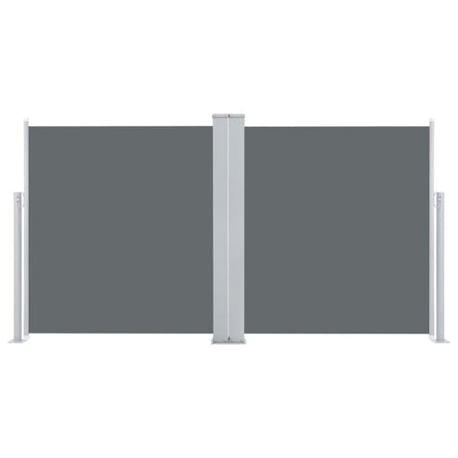 NNEVL Retractable Side Awning Anthracite 100x600 cm