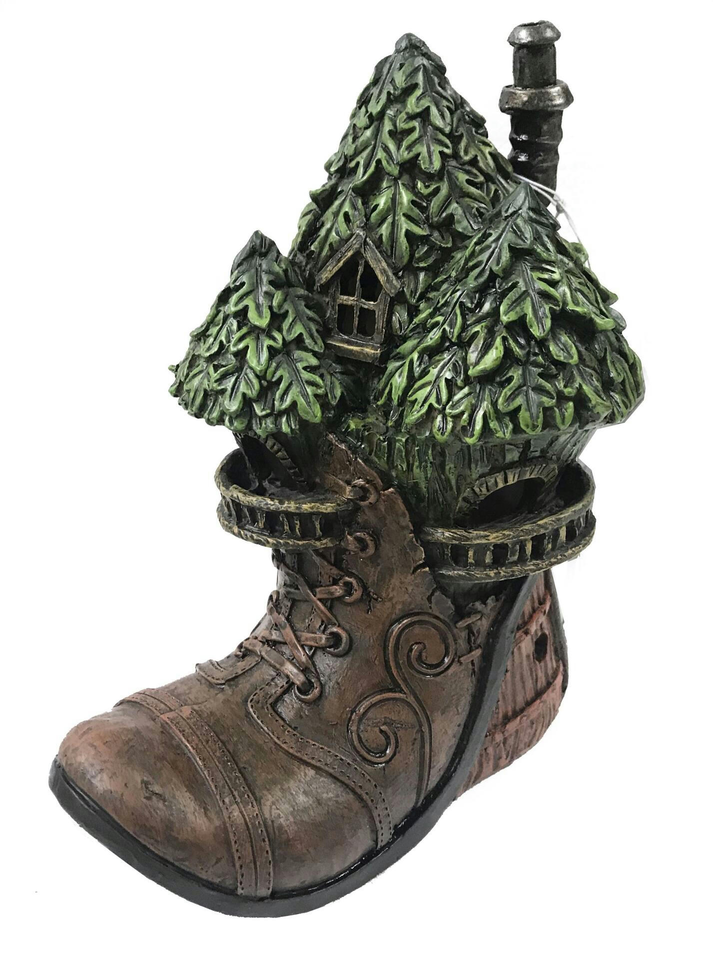 For Living Garden Fairy House Statue, 7.48-in, Assorted