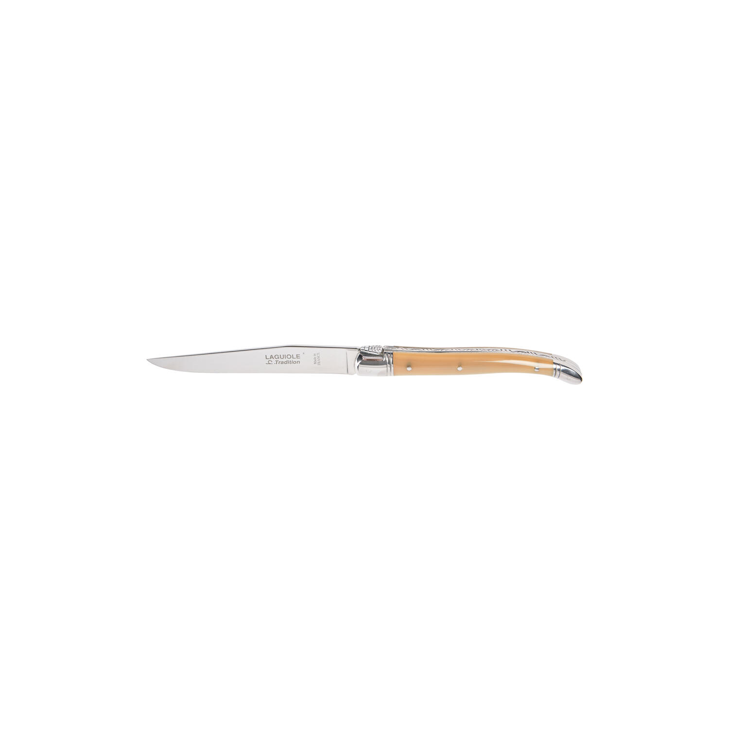 Steakkniv, brunt horn