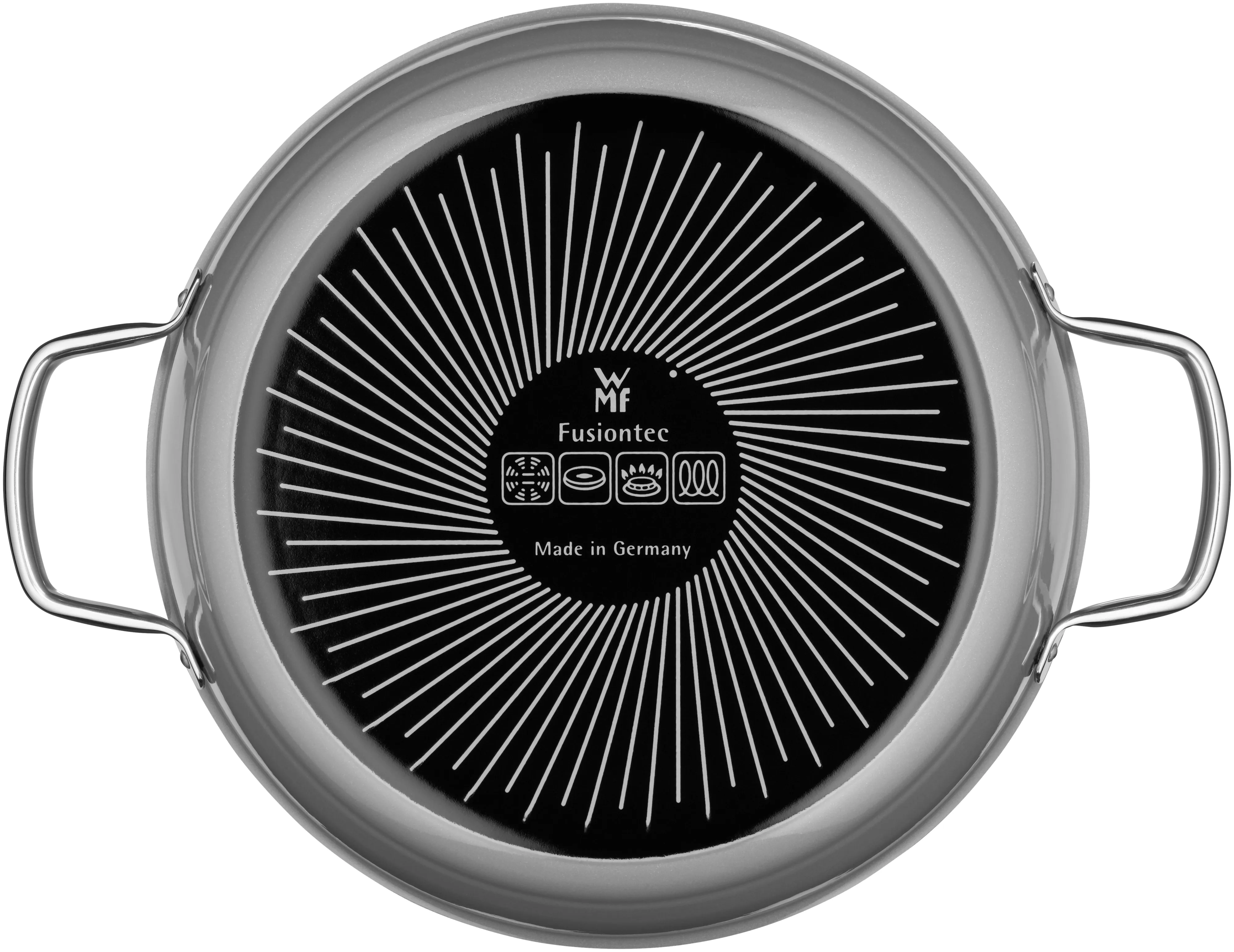 WMF Fusiontec Mineral Roasting Pan 24cm Platinum with lid