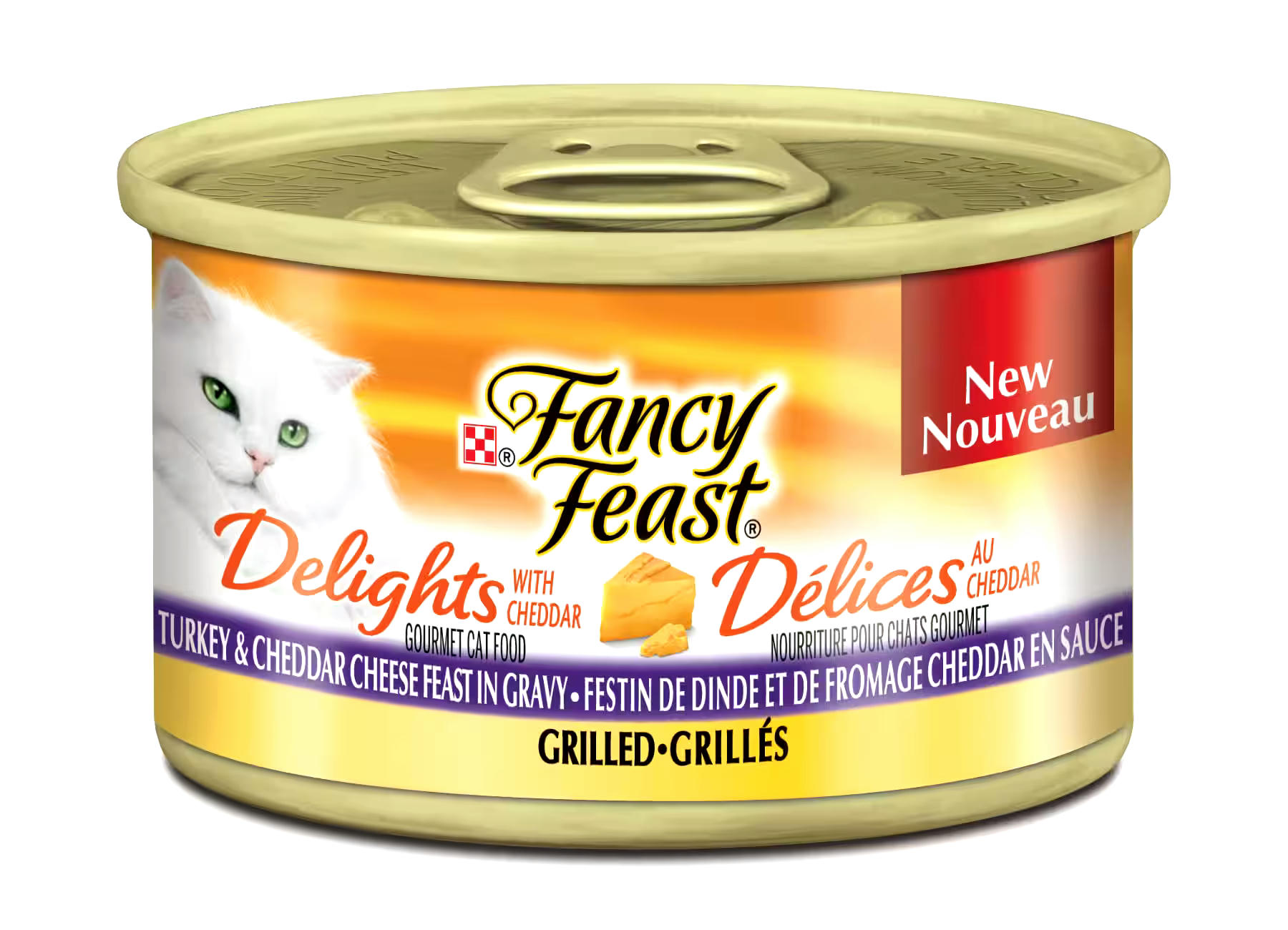 Fancy Feast Turkey & Cheese Delights, 85-g