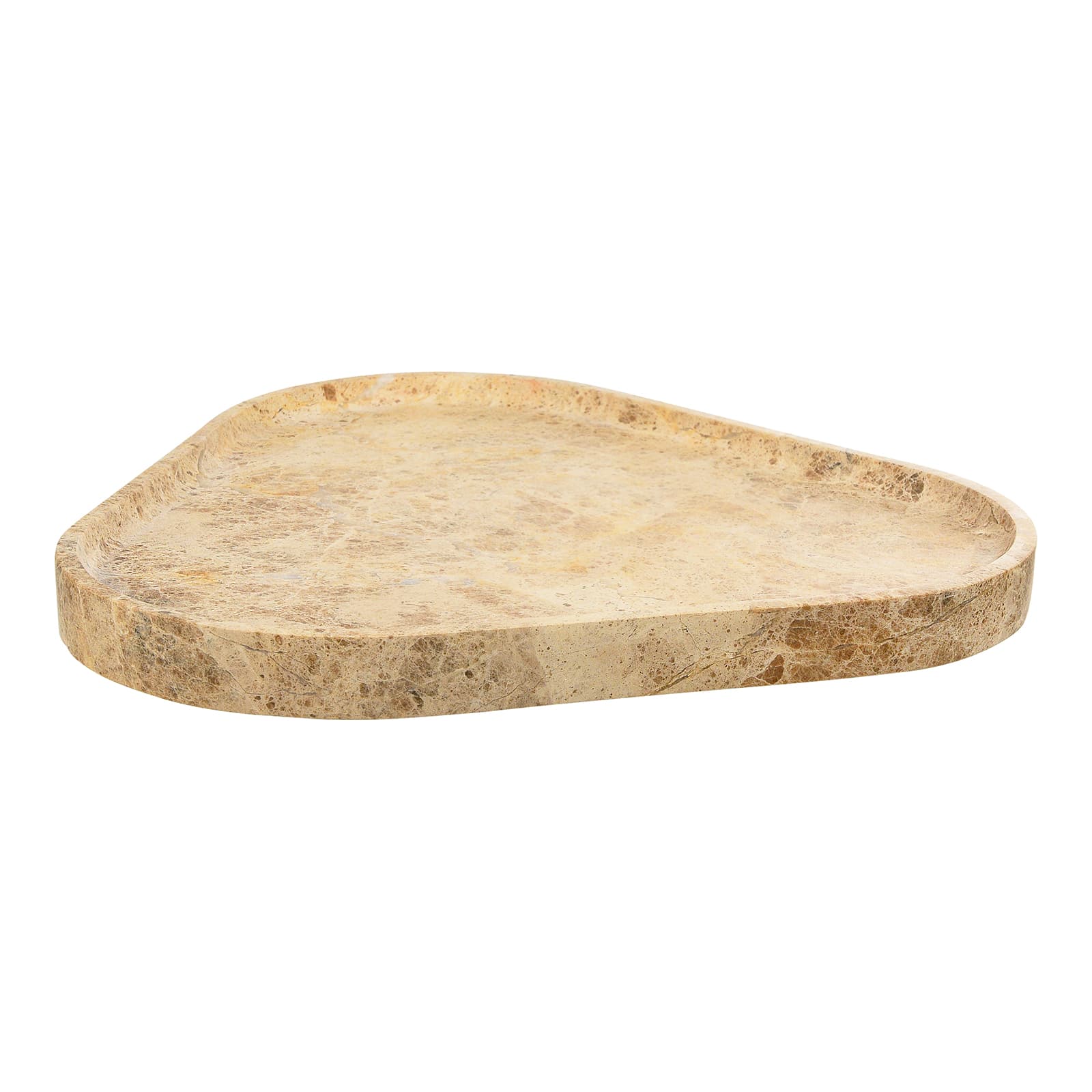 Deko-Tablett Marmor Beige,L 250 x B 250 x H 20 mm