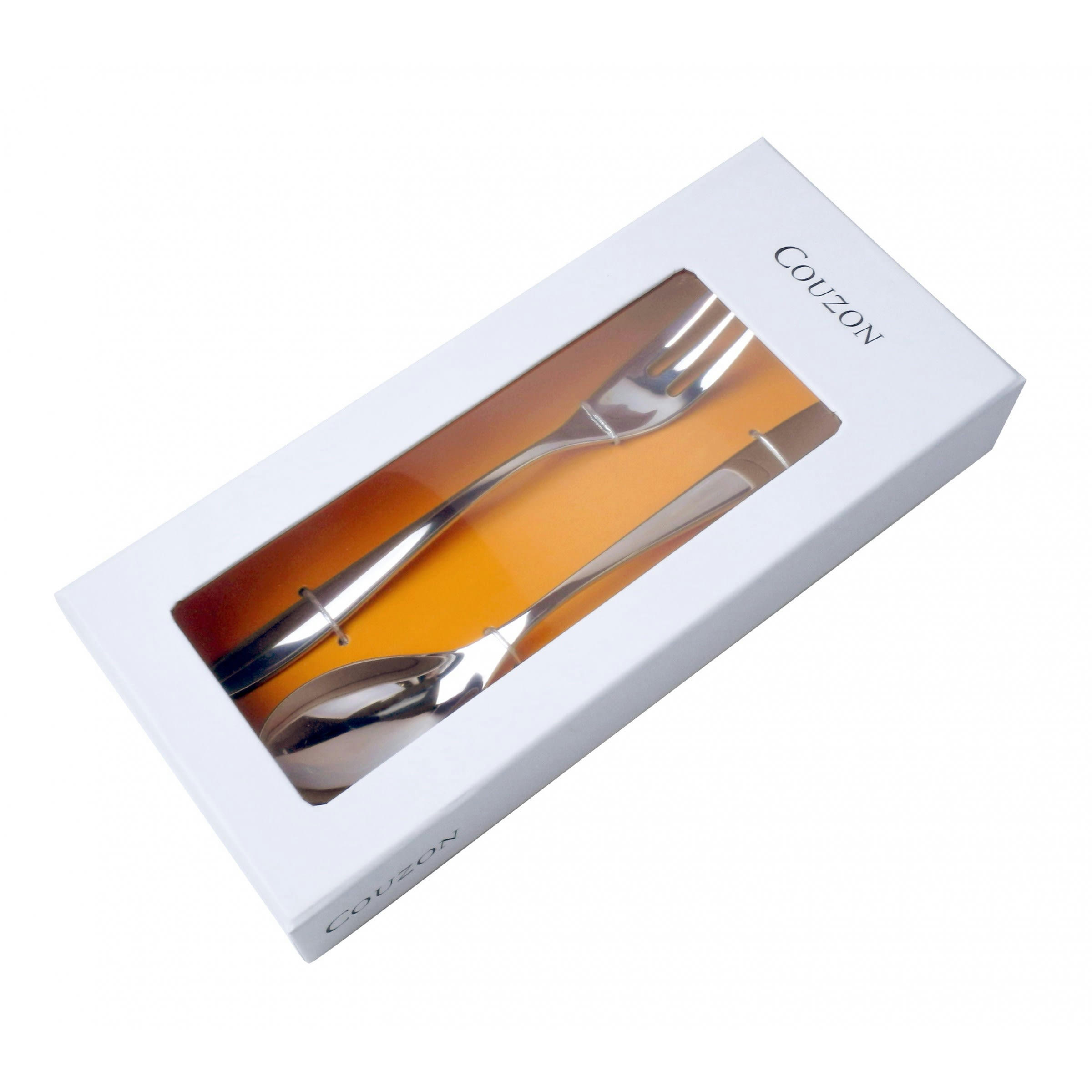 EPSILON - Fourchette et cuillère de service