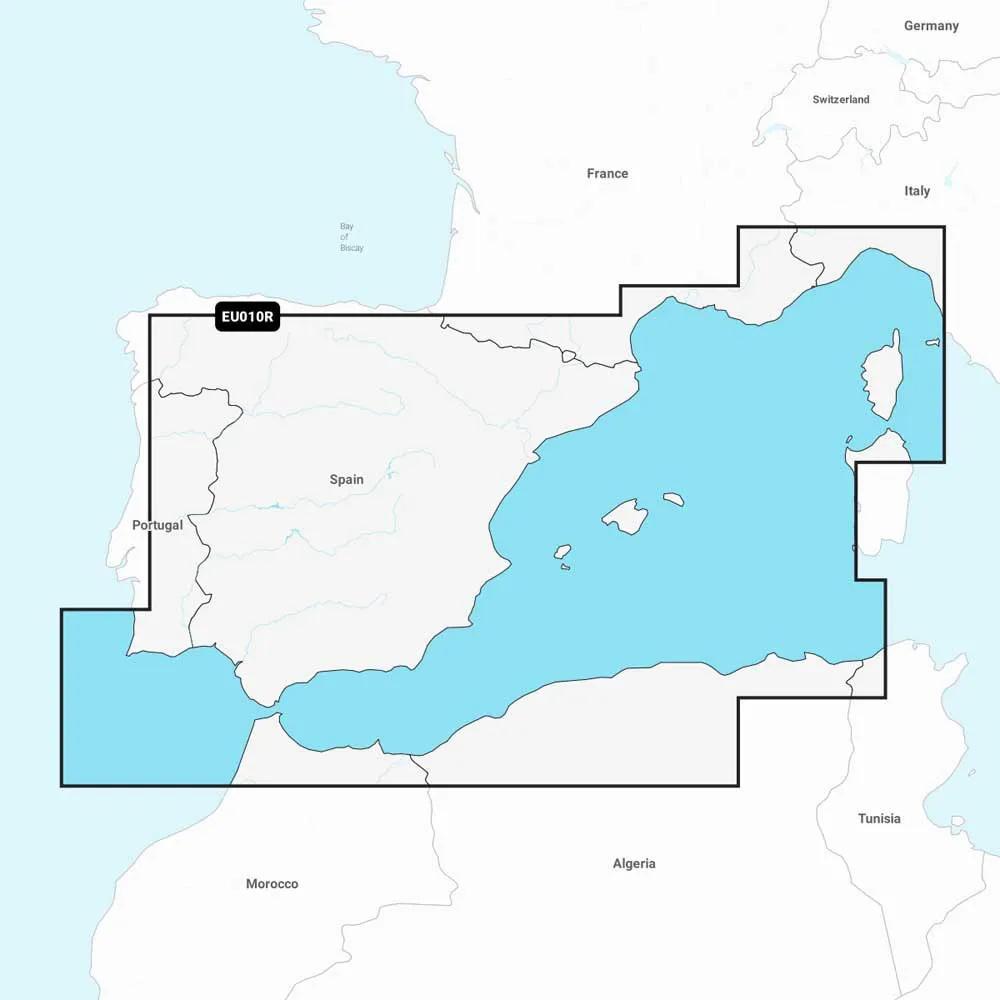 Garmin Mediterranean Coast Spain Navionics ™ Marine Charts
