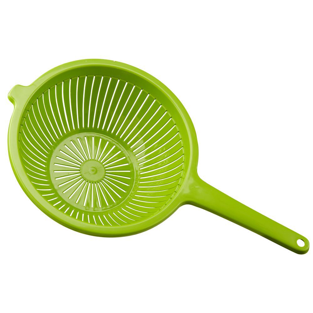 Passoire à queue plastique vert