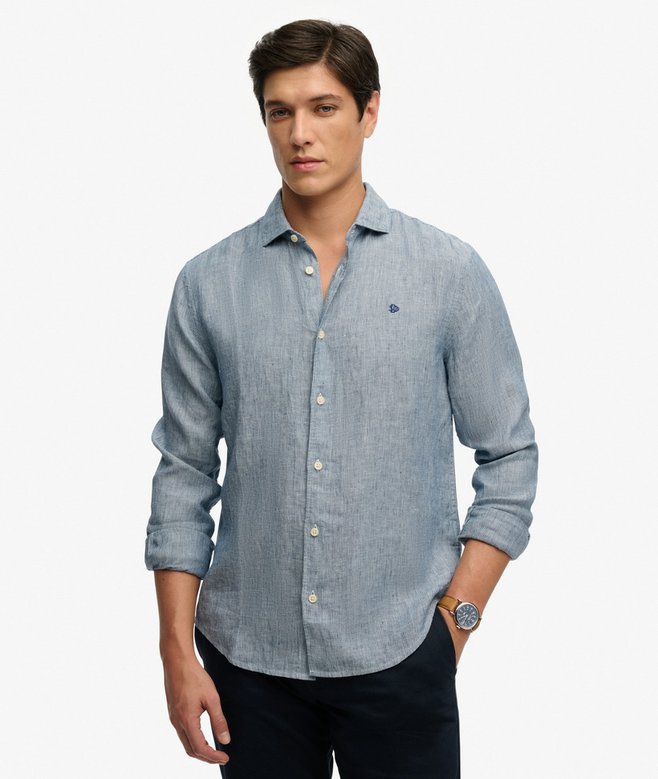 Riviera Long Sleeve Linen Shirt