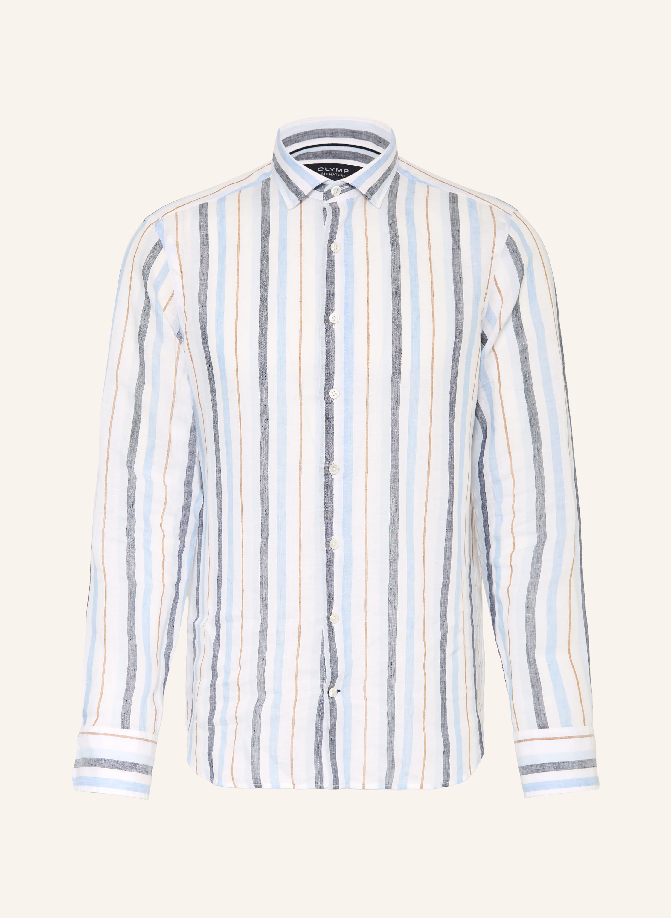 OLYMP SIGNATURE Leinenhemd Casual tailored fit