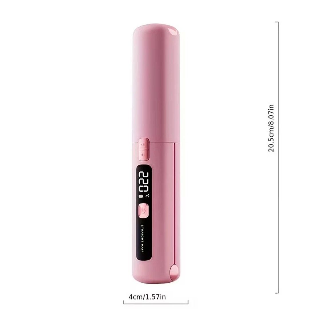 FLAVORA 2 in 1 Cordless Mini Hair Straightener