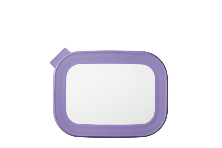 Deksel multikom Cirqula rechthoekig 1000/1500 ml - Vivid lilac
