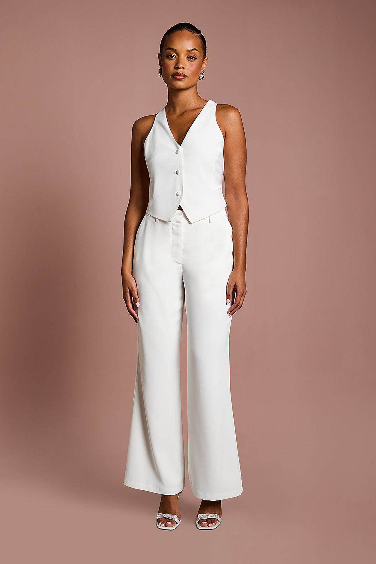 Coast Petite Premium Tailored Bridal Waistcoat