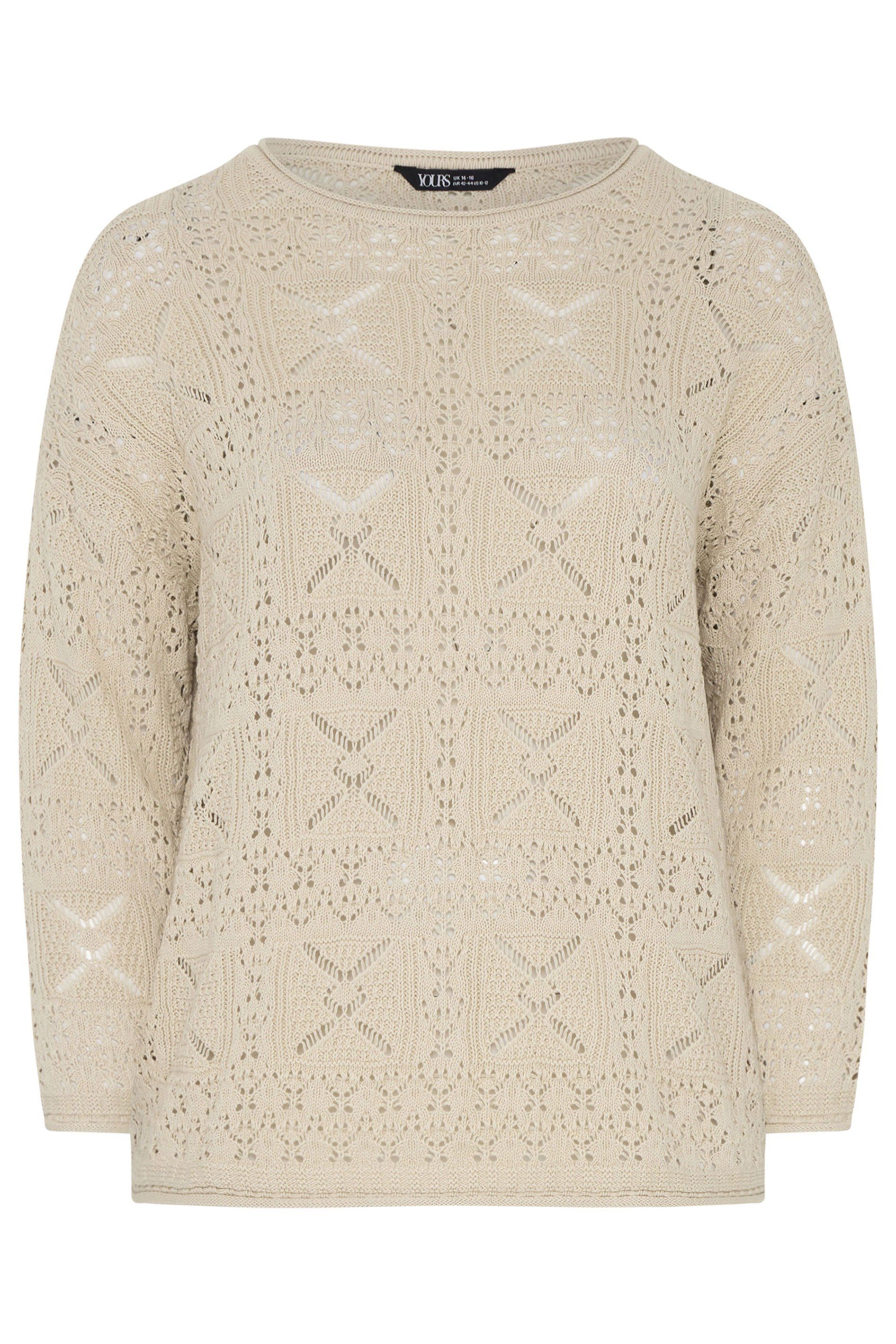 Yours Pointelle Stitch Jumper