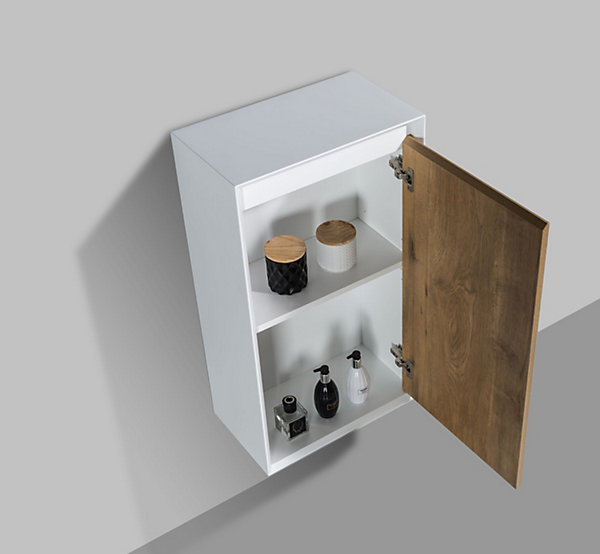 Meuble Colonne Armoire à droite 50x28,8x88cm Chêne   1 amoire à droite - FIONA