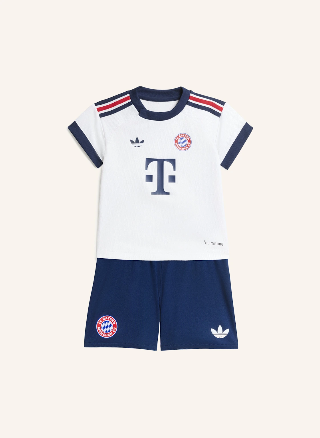 adidas FC BAYERN MÜNCHEN 26/27 MINI-AUSWÄRTSAUSRÜSTUNG