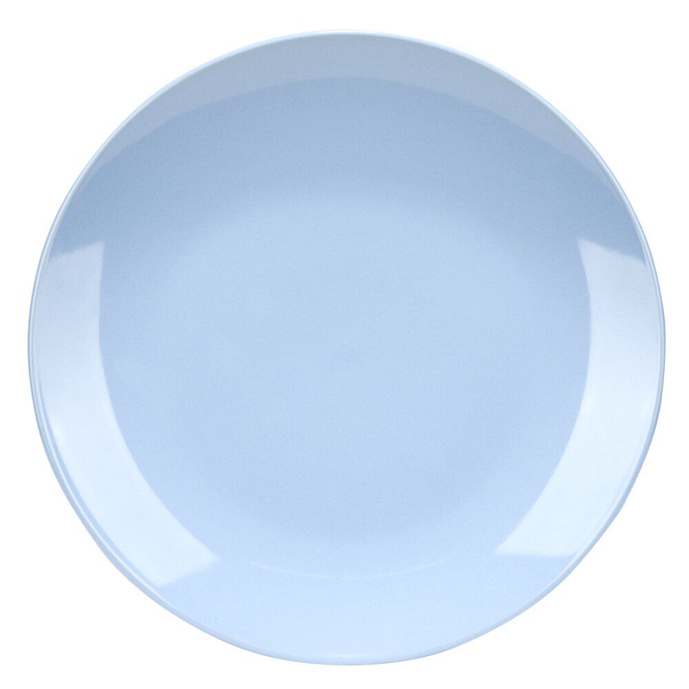 Assiette plate Madrid grès bleu Ø26,7cm