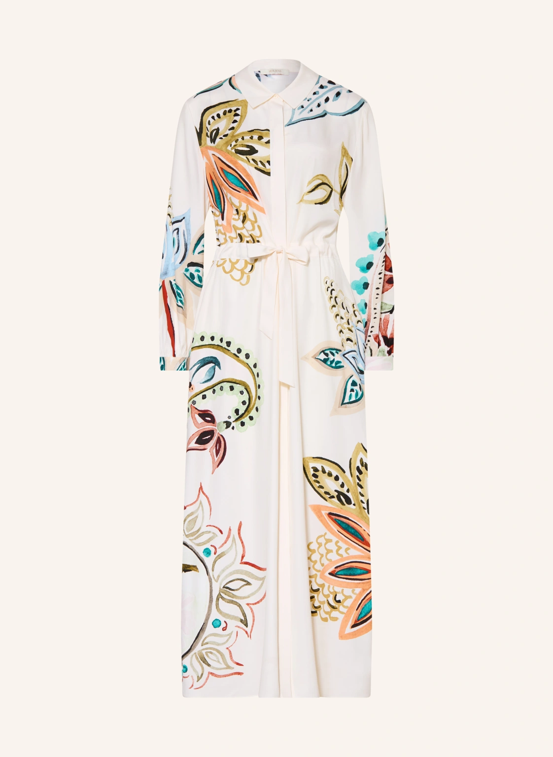 HERZENS Hemdblusenkleid aus Seide