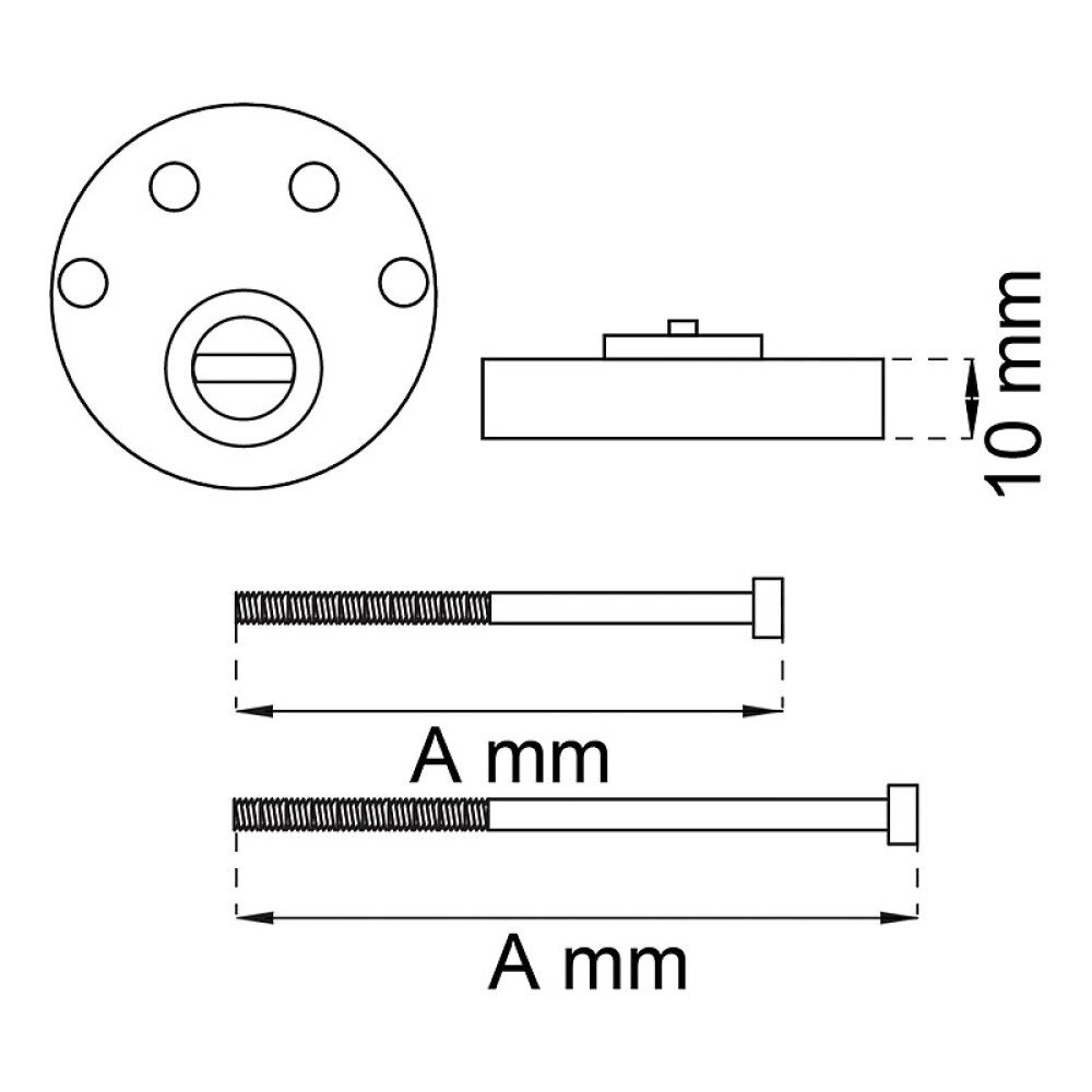 SKRUESETT HABO 10MM KROM