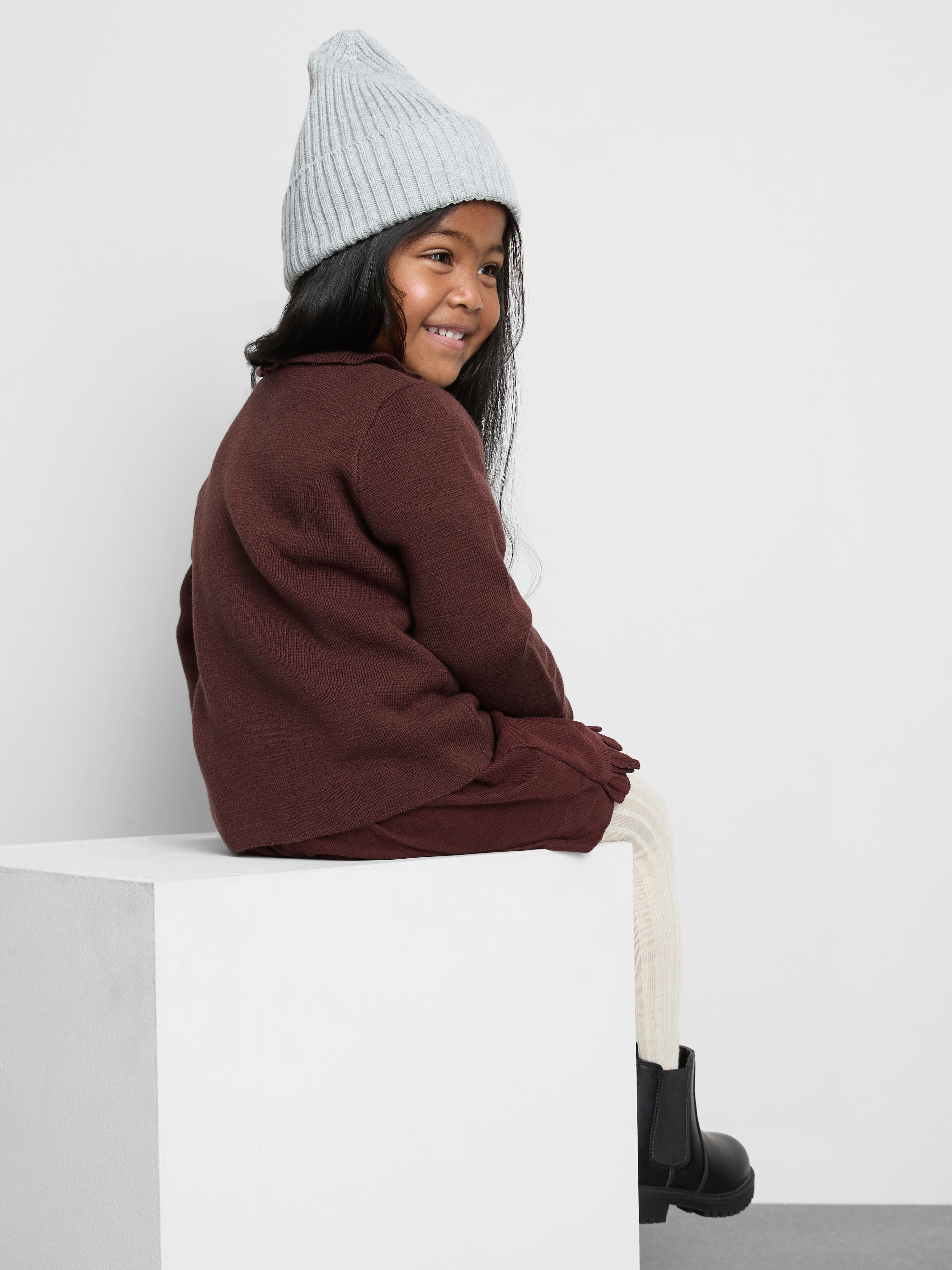 1.5-8yrs | The Edit Collared Cardigan