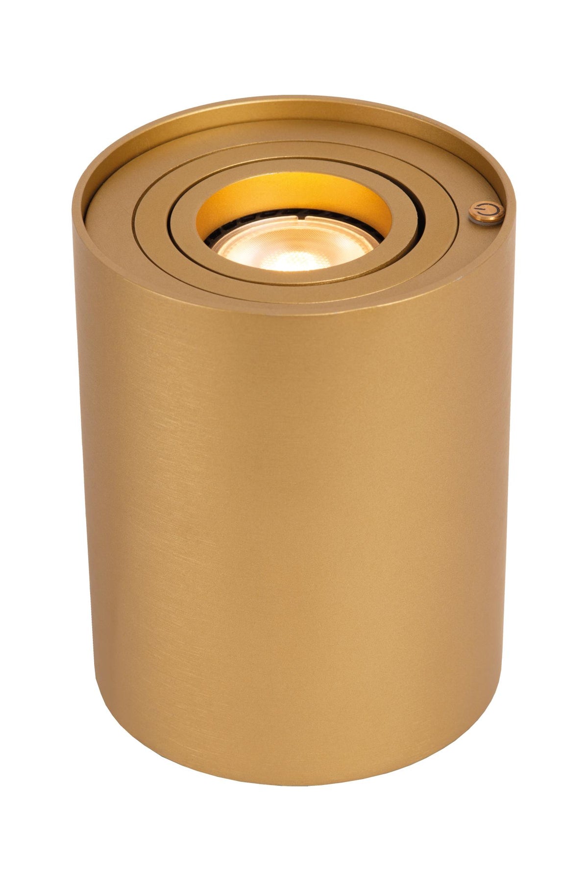 Lucide tafellamp TUBE - 1xGU10 - Mat Goud / Messing