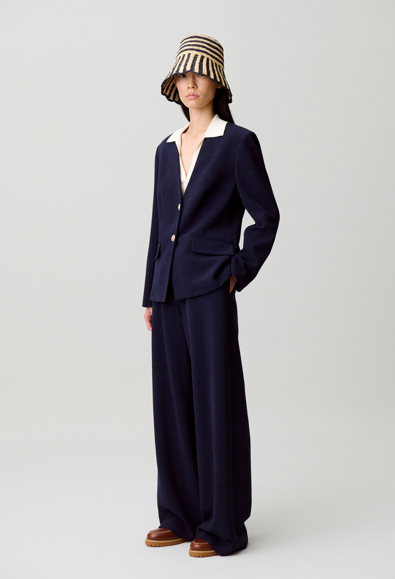 Veste tailleur cintrée