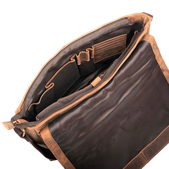 Laptop-Tasche, BxH: 45 x 34 cm, Leder
