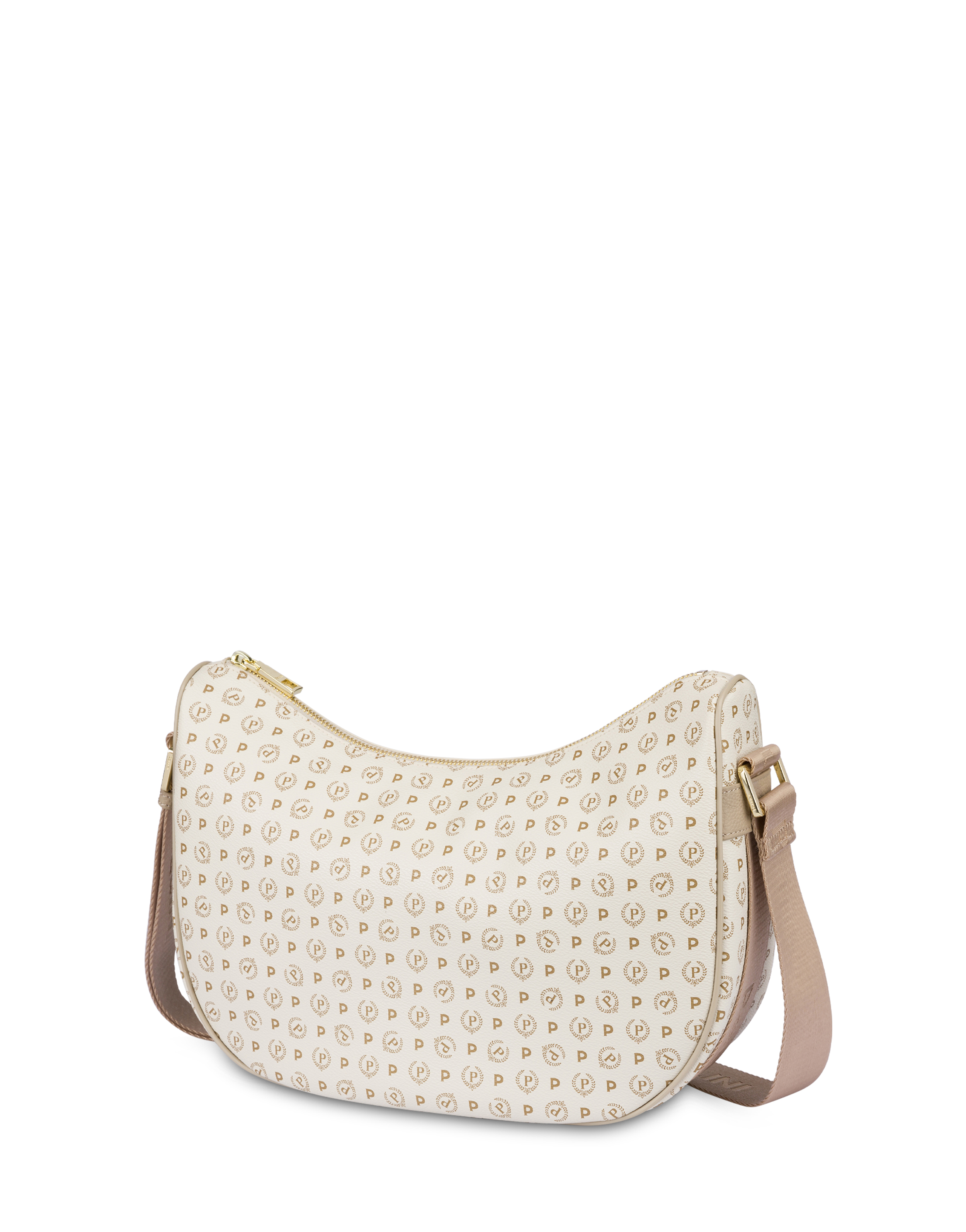 Hobo Bag Heritage Pvc Avorio/ghiaccio