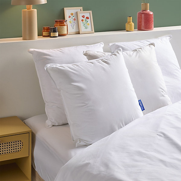 Lot de 2 oreillers Moelleux 60x60cm VOLUME