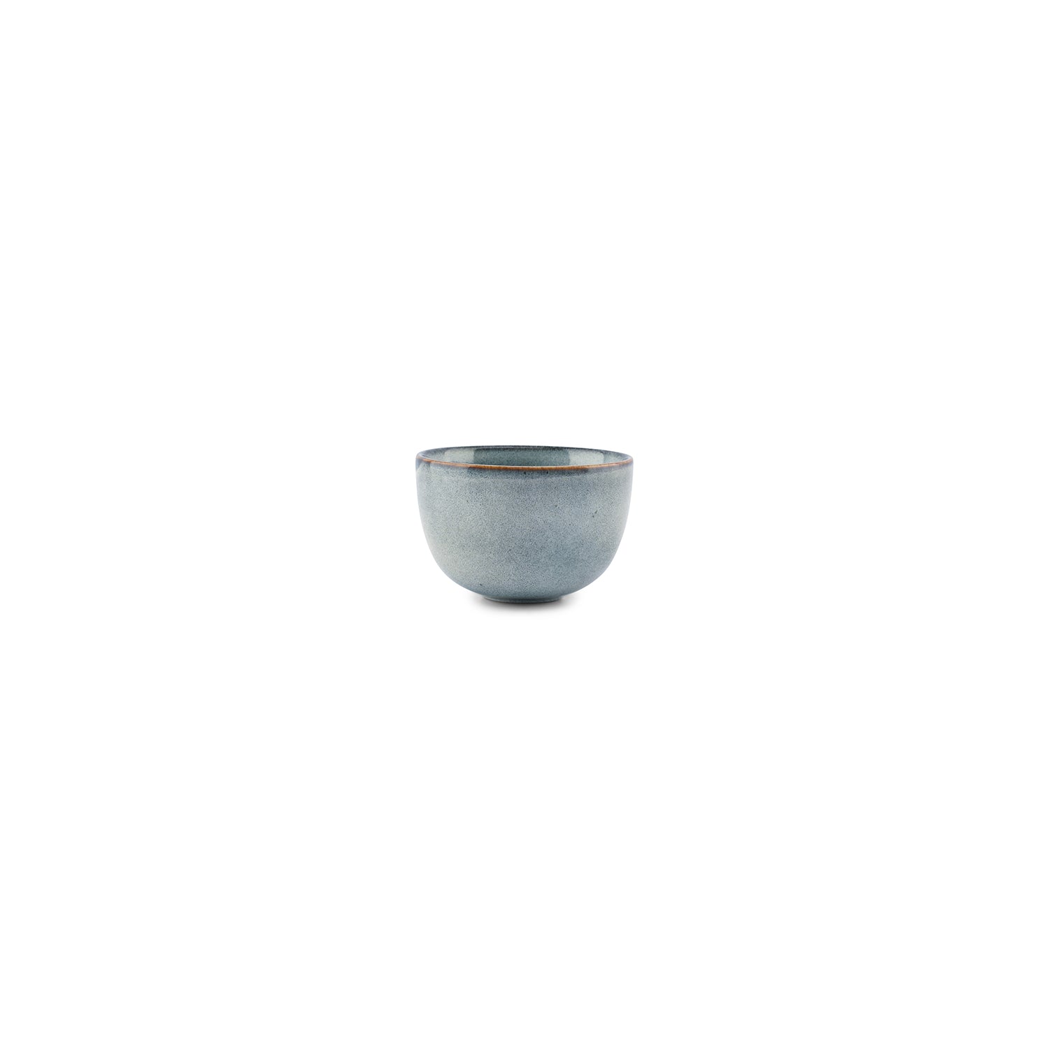 Ona - Kom 9xH6cm blauw Duna - Set van 4