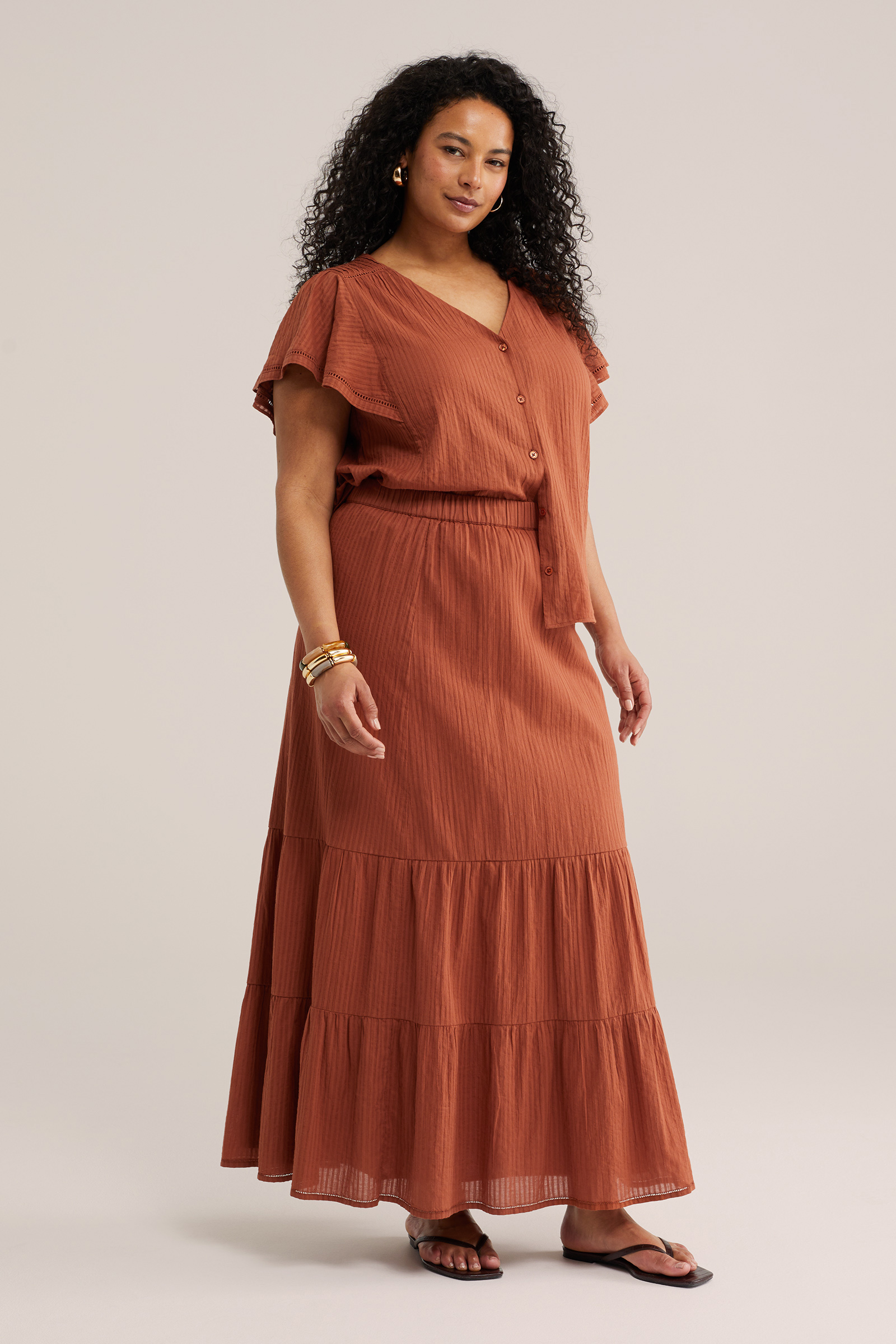 Dames midi rok - Curve