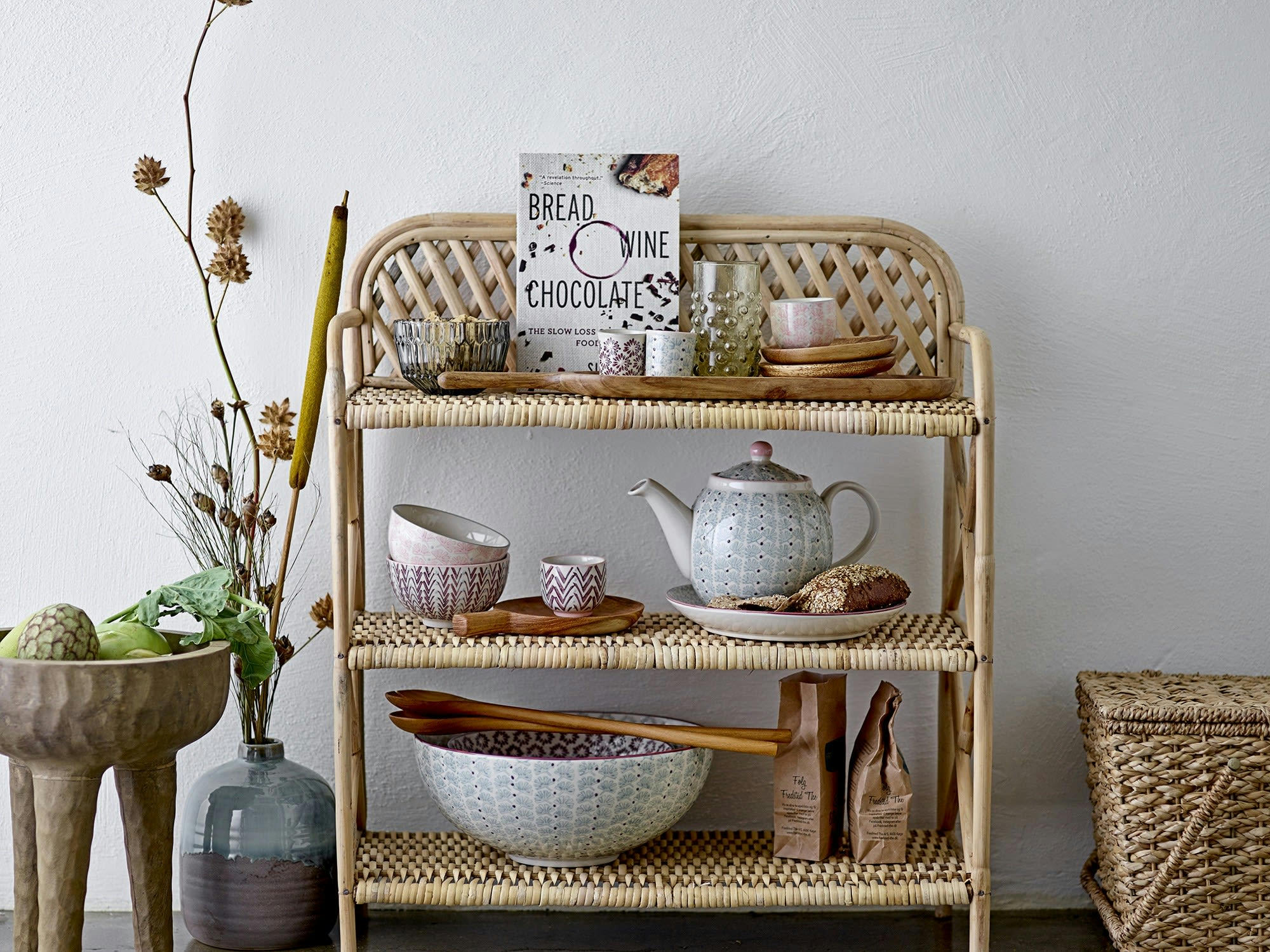 MAYA - Théière en grès vert