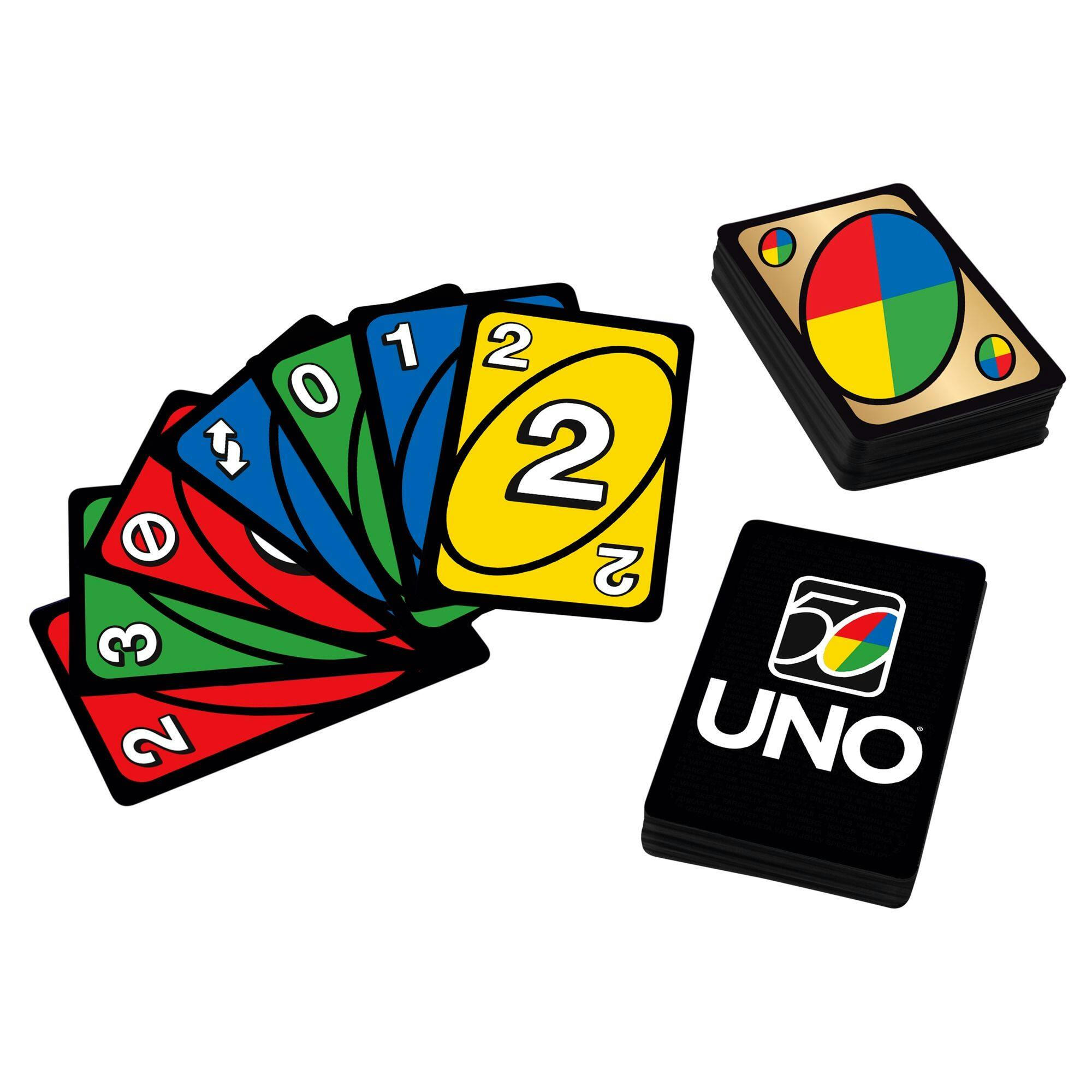 Mattel UNO Classic Family Card Game, Ages 7+