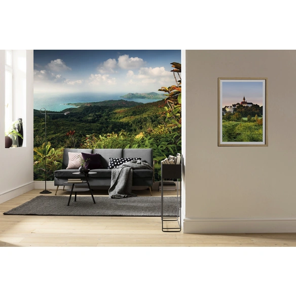 Vliestapete »Heavens Balcony«, Breite 450 cm, seidenmatt