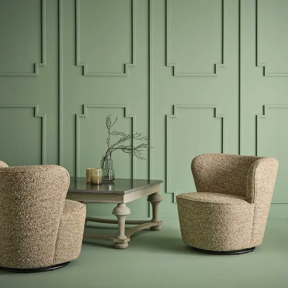 Signature - BARNAB&Eacute; Stoel - Bruin - 72x76x74 cm