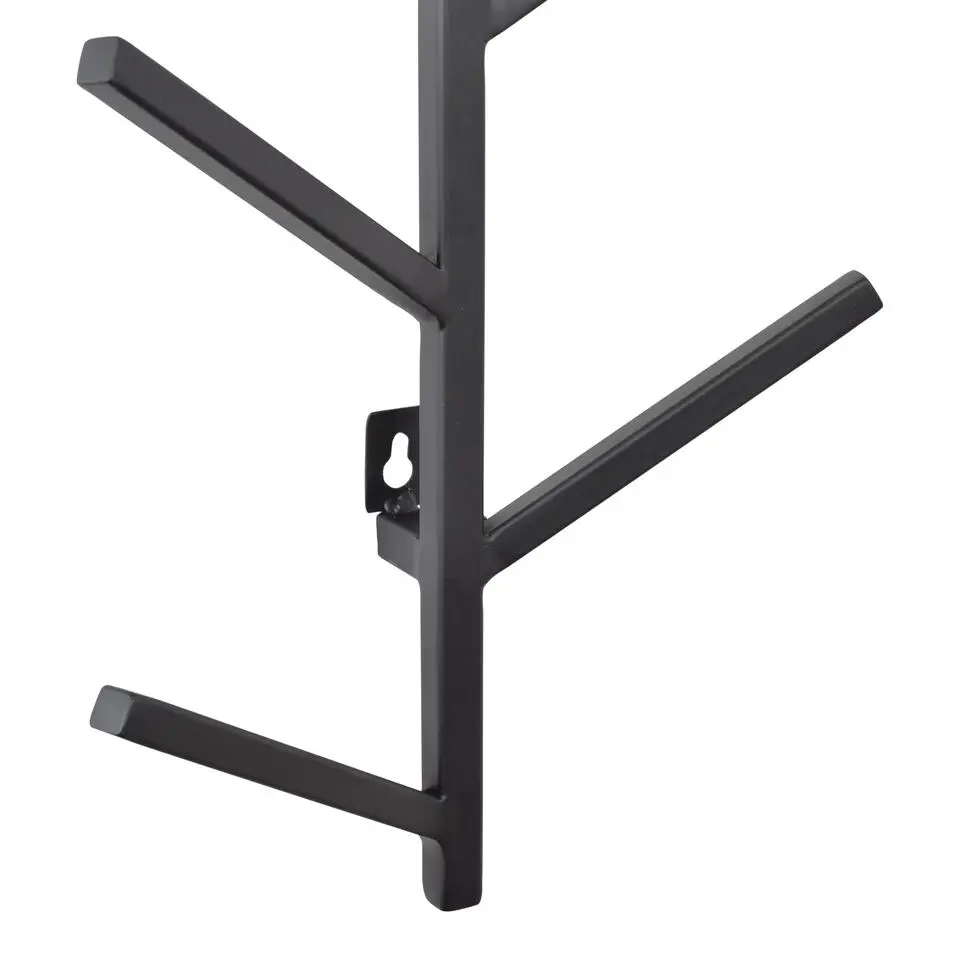 LOFT42 Tree Kapstok - Zwart �?Metaal �?5 haken - 55x25x8