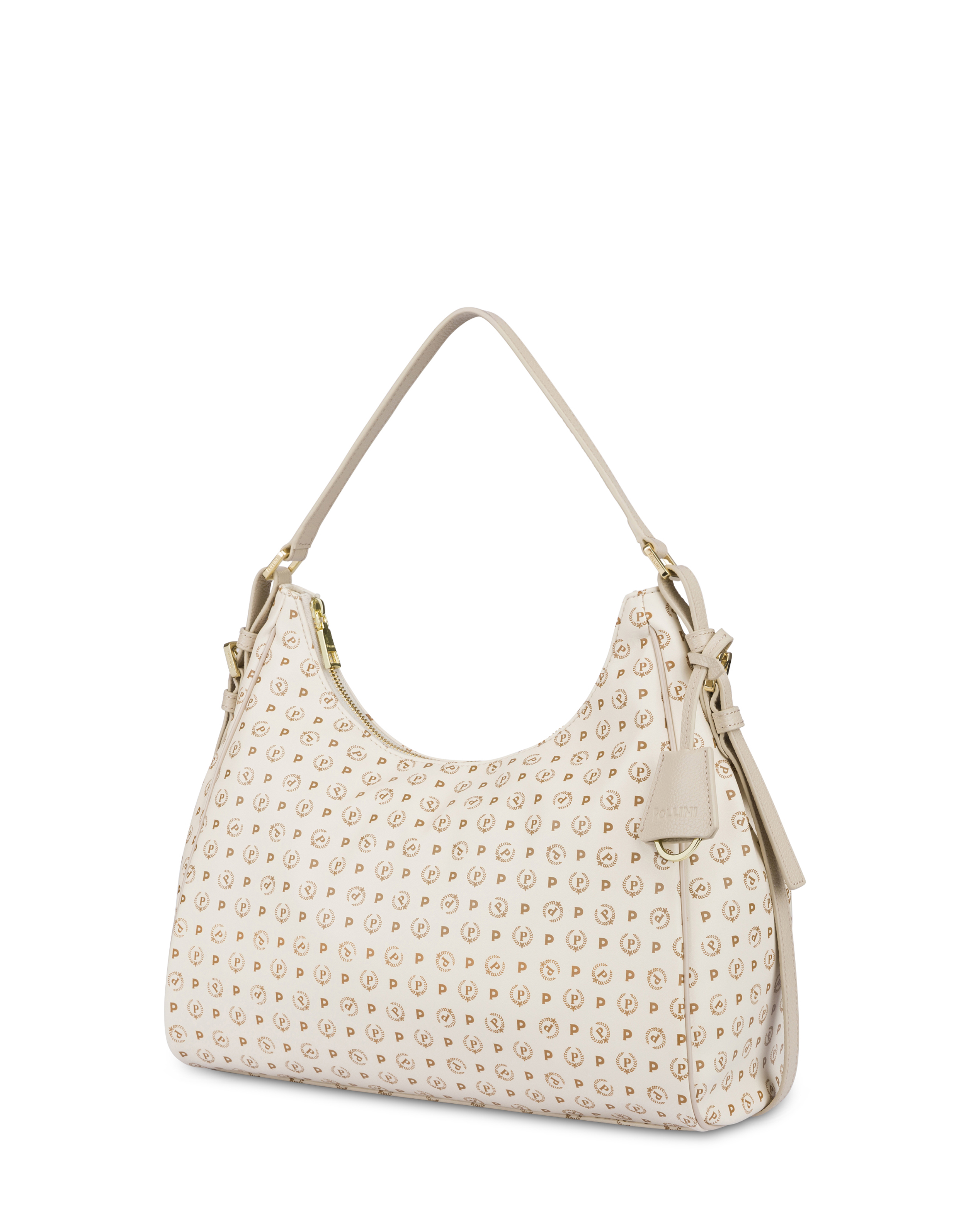 Hobo Bag Heritage Soft Touch Avorio/avorio
