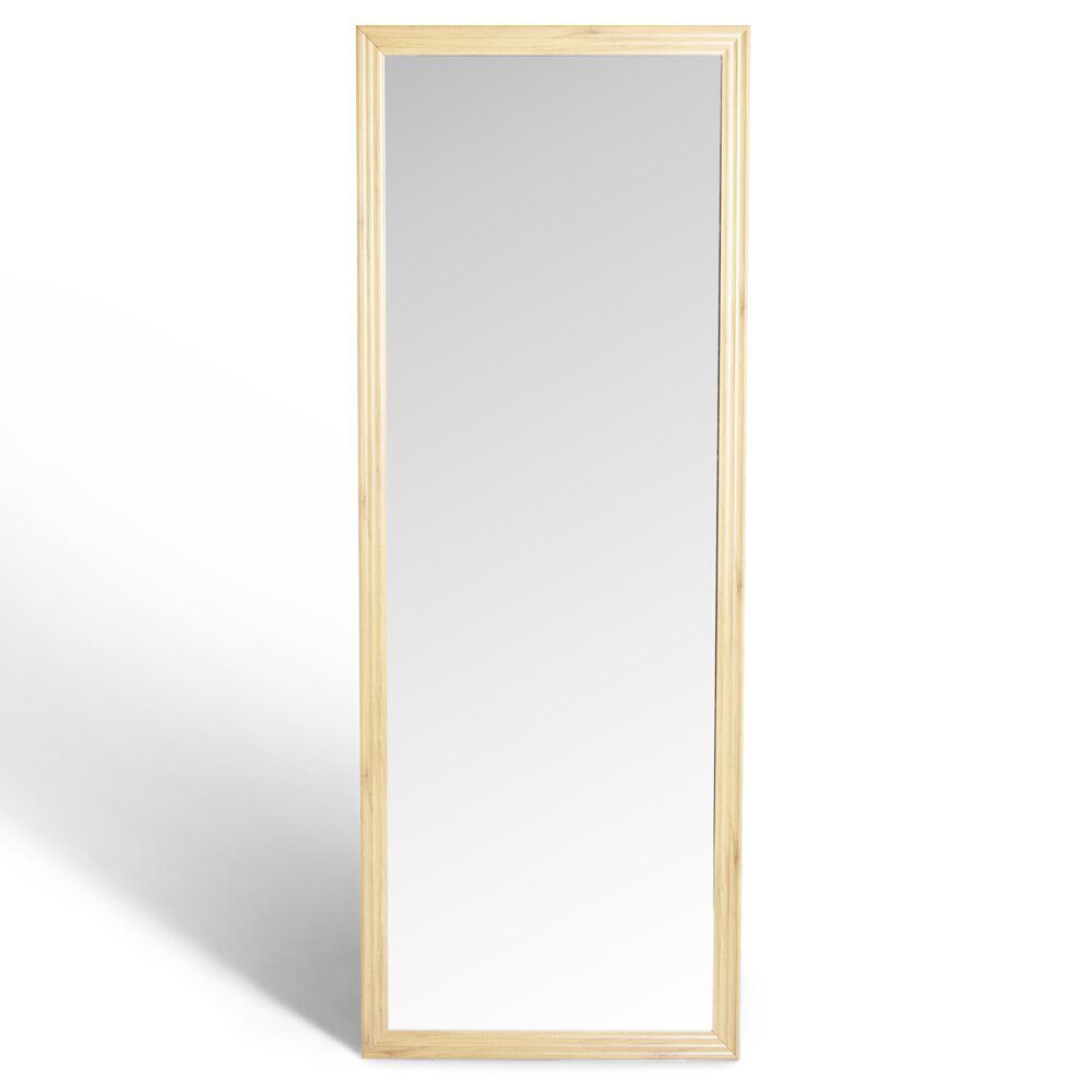 Miroir XL plastique aspect bois 72,5x195cm