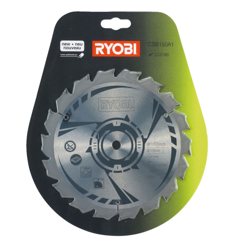 Lame de scie circulaire CSB150A1 Ø 150 mm RYOBI