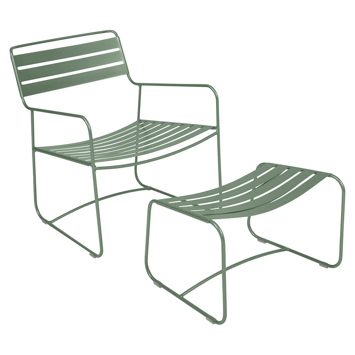 Fermob - Surprising Lounger Sessel   Fußablage, kaktus